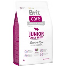 Brit Care (Брит Кеа) Junior Large Breed (3 кг) корм для щенков крупных пород с ягненком и рисом